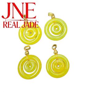 Pendentif de sécurité en jade jaune pour la mère, cadeau porte-bonheur polyvalent pour les aînés - Product Image 5