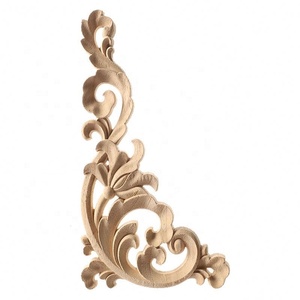 Scatola di <span class=keywords><strong>legno</strong></span> e segno di <span class=keywords><strong>parete</strong></span> parti di mobili con intaglio in gomma <span class=keywords><strong>legno</strong></span> onlay e <span class=keywords><strong>applique</strong></span> per specchio porta di <span class=keywords><strong>legno</strong></span> artigianato - Product Image 3