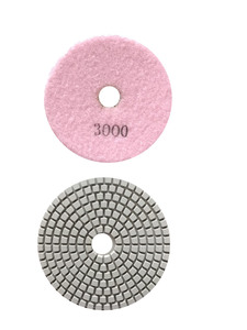 Diamant und harz polieren pads für marmor granit