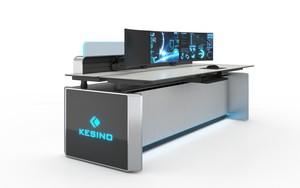 Kesino Ergonomic Chiều cao có thể điều chỉnh bàn thiết kế hiện đại kim loại bàn cho phòng điều khiển hội thảo phòng ngủ khách sạn phòng tập thể dục giặt ủi bệnh viện - Product Image 2