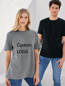 Unisex Crew Cổ Mềm Rắn Màu Sắc Tùy Chỉnh Dệt Kim T-Shirt Người Đàn Ông Của 180 GSM 100% Cotton Áo Thun - Product Image 1