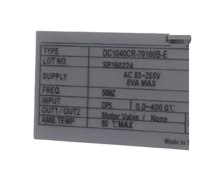 NUEVO Controlador de Temperatura DC1040CR-70100B-E - Product Image 1