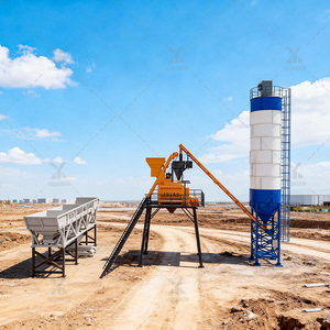 Offre Spéciale Centrale à Béton Stationnaire HZS35 avec Élévateur à Trémie pour la Construction - Product Image 3