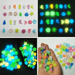 12 Soorten Lichtgevende Kleine Plastic Zeedieren Diy Aquarium Decoraties Met Dolfijnschelp Zeester Walvis Lichtgevende Vissen - Product Image 2