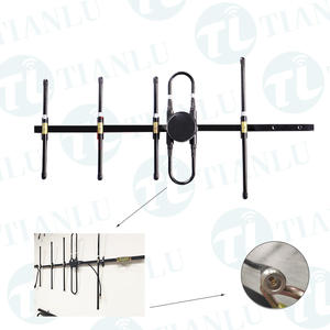 Antena Yagi atornillada de aleación de aluminio UHF de 400-470MHz, antena de Tv <span class=keywords><strong>Boti</strong></span> de 5 elementos, antena transmisora de alta ganancia 9dbi - Product Image 1