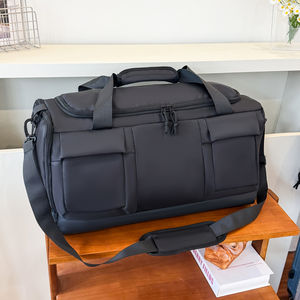 Bolsa de Viaje Impermeable de Moda con Logotipo Personalizado, Bolsa Deportiva Portátil de Gran Capacidad con Compartimento <span class=keywords><strong>para</strong></span> Zapatos, Adecuada <span class=keywords><strong>para</strong></span> Senderismo y Fitness - Product Image 1