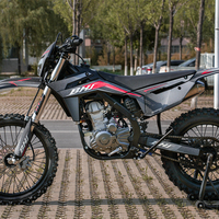 BEIHAI BHJ V6 NB300 moteur moto tout-terrain démarrage électrique 4 temps Moto Cross 300cc Dirt Bike