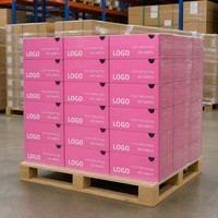 Feuilles de papier d'aluminium gaufré professionnel WanHao 5x11 pouces, 500 feuilles, rose, pour salon de coiffure, vente en gros, usine