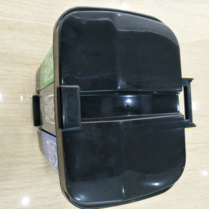 Poubelle à pédale à trois compartiments de 50 L, grande taille, poubelle à pédale en plastique pour restaurants et hôtels, vente en gros disponible - Product Image 3
