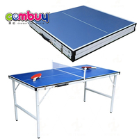 Ensemble de table de tennis de table, portable et pliable, 150CM, nouvelle collection