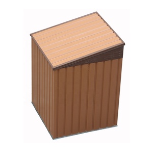 Outdoor Single Garbage <strong>Bin</strong> Shed <strong>Wheelie</strong> <strong>Bin</strong> Metal Shed Trash Can Cover - Product Image 6