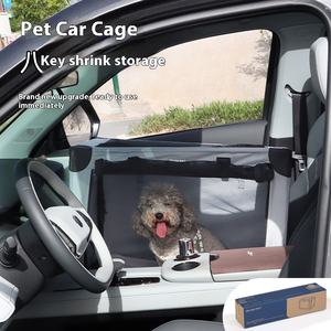 Perrera grande especializada para perros, <span class=keywords><strong>jaula</strong></span> plegable para gatos y perros para <span class=keywords><strong>maletero</strong></span>, mochilas para mascotas - Product Image 3