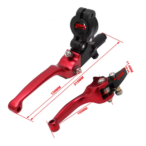 Manillar de Freno Plegable Anticaída <span class=keywords><strong>ASV</strong></span> de Aluminio de 7/8 22MM para Motocicleta de Cross, Piezas de Modificación, Soporte de Freno y Embrague - Product Image 3