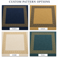 Tapis muraux unis en nylon pour chambre d'hôtel, idéal pour une décoration minimaliste de chambre d'hôtel