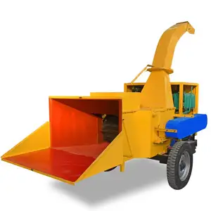 Trituradora de residuos de madera para agricultura/trituradora de ramas de árboles de granja/trituradora de madera eléctrica