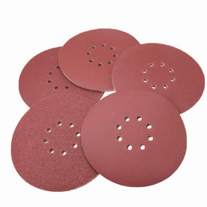 Disco de Lijado de Fibra Tongcheng de 9 Pulgadas (217 mm) con 8 Orificios, Respaldo de Aluminio y Base de Felpa para Lijar Paredes, Pisos y Muebles - Product Image 4