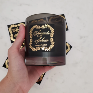 UV In Ấn Không Thấm Nước Matte Nến Cảnh Báo Sticker Cảnh Báo An Toàn Nhãn Nến Nhãn Dán Nhãn Cuộn Tùy Chỉnh Nhãn Cho Lọ - Product Image 1