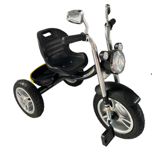 Triciclo per Bambini a Prezzo di Fabbrica, Giocattolo a Pedali con Portabottiglie per 2-7 Anni, in Plastica con Luci e Musica - Product Image 1