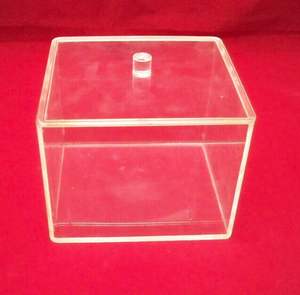 हटाने योग्य ढक्कन 150x150x150 मिमी पर्यावरण के अनुकूल भंडारण और डिस्प्ले बॉक्स - Product Image 4