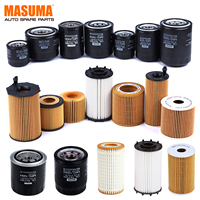 Suku cadang mesin oli filter oli otomotif MFC-1943 MASUMA Jepang 15601-87700 15601-87702 untuk DAIHATSU & MAZDA & SUZUKI