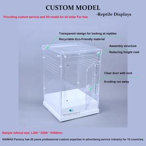 Teca Espositiva Portatile e Robusta in Acrilico per Rettili e Lucertole, Personalizzabile per Negozi di Animali - Product Image 5