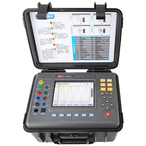 Analyseur de qualité d'alimentation Uni-T UT283A+ - Compteur harmonique triphasé - Testeur de puissance intelligent - Product Image 5