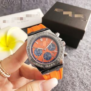 ساعة كوارتز A-P، بعرض حزام 22 مم وقطر علبة 38 مم، تتميز بشاشة عرض تناظرية وشعار العلامة التجارية - Product Image 4