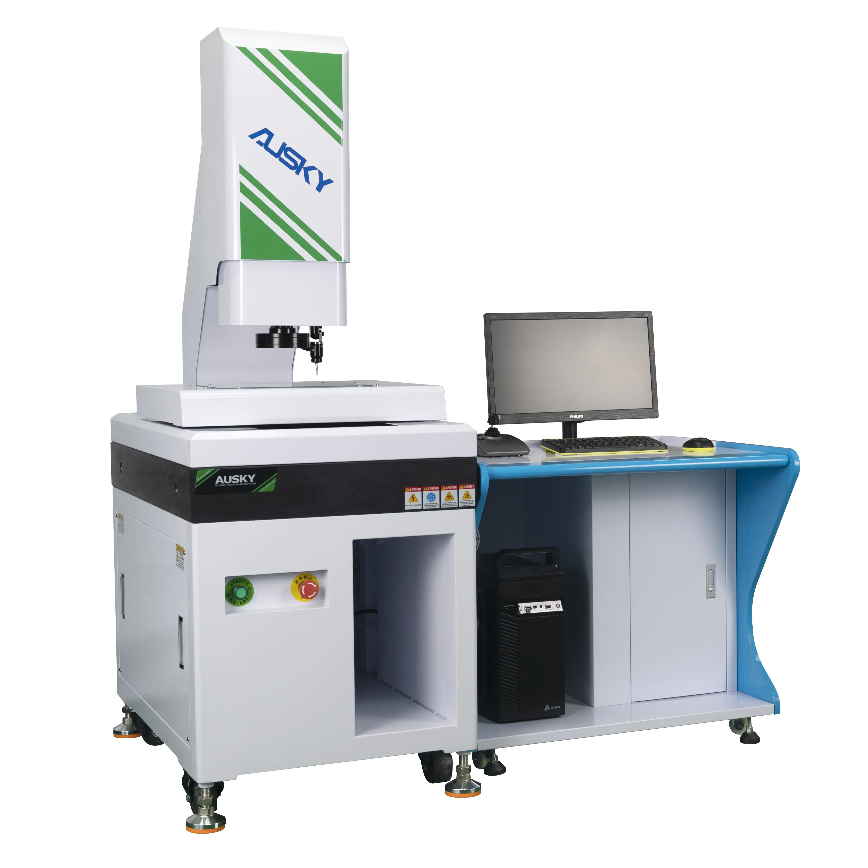 Hochpräzises Labor Automatische Lasersonden-Durchmesser messgeräte CNC 3D-Prüfgerät CNC-Messsystem Maschine