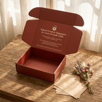 Cajas de Embalaje para Ropa Ecológicas Personalizadas con Laminado Mate, Forro de Esponja, Logotipo Personalizado Impreso, Cajas de Envío