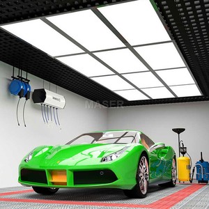 High CRI Car Wash Lighting <strong>LED</strong> Ceiling Garage Lamp Car Detail <strong>Light</strong> for Showroom Garage 12-Grid Automotive Workshop <strong>Light</strong> - Product Image 1