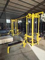Machine de musculation multifonctionnelle 8 stations pour entraînement complet du corps et renforcement musculaire