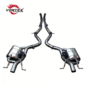 Escape Trasero Vortex de Acero Inoxidable 304 con Válvulas para Mercedes-Benz S500 S450 S400 W222 3.0T 2014-2020, Sonido de Lujo con Control Remoto - Product Image 1