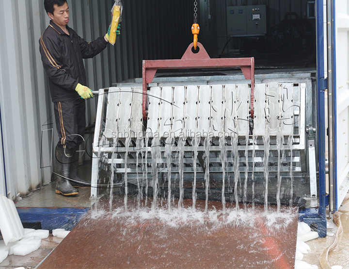 ICEMA Ice Block Maker - 3 Tons per Day Industrial Machine