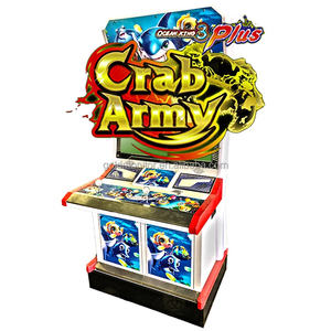EE. UU. Venta caliente Máquina expendedora Stand up 2 Jugadores Pescado Juego de mesa Gabinete de entretenimiento Cangrejo Ejército - Product Image 1