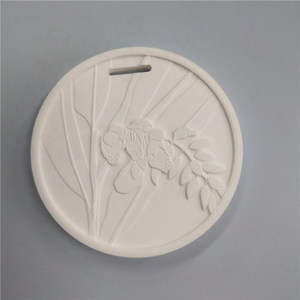 Diffuseur d'arômes suspendu personnalisé avec logo, pierre parfumée en plâtre céramique, tablettes désodorisantes pour voiture aux huiles essentielles volatiles - Product Image 5