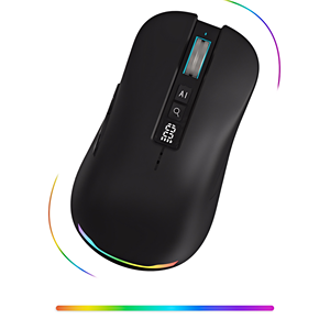 เมาส์ OEM AI Voice Mouse สามโหมด 2.4G/บลูทูธ 5.0 รอ<span class=keywords><strong>ง</strong></span>รับการพิมพ์ด้วยเสียง แปลภาษาได้มากกว่า 130 ภาษา 6000 DPI ขายส่งจากโรง<span class=keywords><strong>ง</strong></span>านโดยตรง - Product Image 1