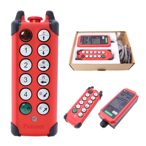 Venta Directa de Fábrica, Control Remoto Industrial por Radio de 315/433 MHz, 8 Botones, Velocidad Única, para Polipastos - Product Image 3