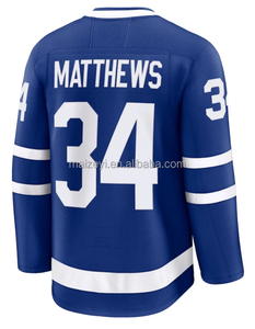 Beste kwaliteit gestikt, aanpasbaar # 23 Matthew Knies # 34 Auston Matthews # 88 Auston Matthews Amerikaans ijshockeytenue - Product Image 2