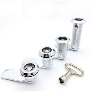MS705 Zinc Alloy Quarter Turn Knob Electronic Cam Lock For Mechanical Tool Box Power Distribution Cabinet Cylinder Locks