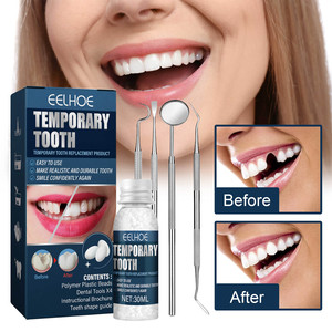 Kit de Relleno Dental EELHOE, Superpegamento <span class=keywords><strong>para</strong></span> Restauración de Dentaduras, Herramienta de Relleno Temporal con <span class=keywords><strong>Pegamento</strong></span> <span class=keywords><strong>para</strong></span> Dientes de Plástico - Product Image 3