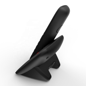 Téléphone de bureau analogique sans fil sans fil compatible <span class=keywords><strong>DECT</strong></span> noir avec identification de l'appelant pour le bureau et la maison - Product Image 4