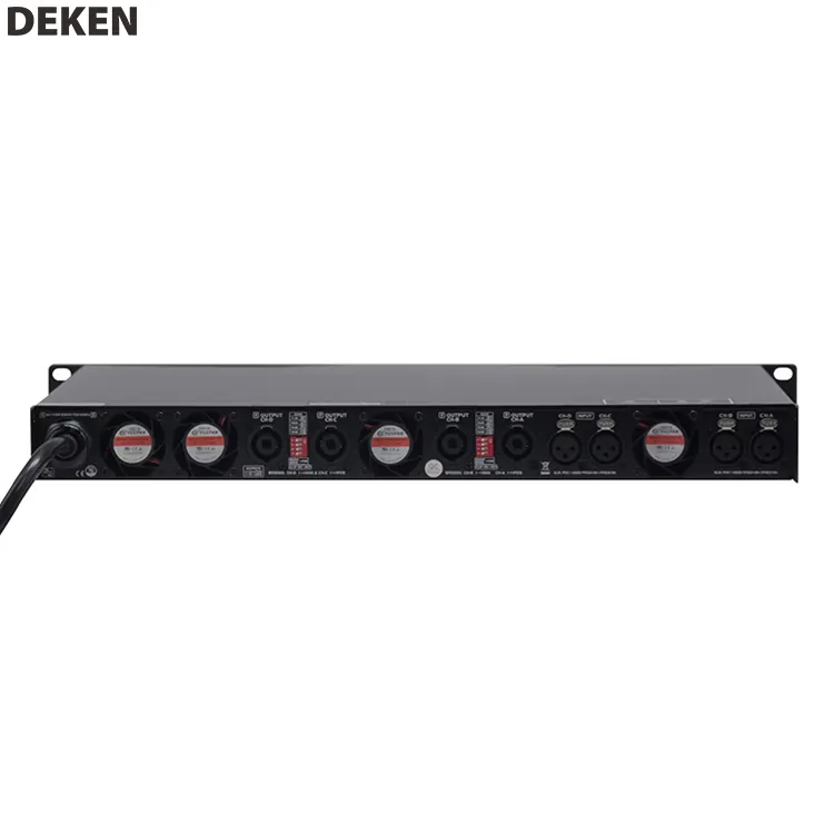 الأكثر مبيعًا في DEKEN ، قنوات Pro 4 ، صوت DSP رقمي احترافي عالي القوة للنادي KTV