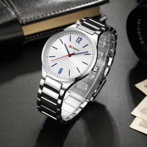 Montre pour homme de luxe minimaliste ultra-fine 8280, sport, mode, quartz, bracelet en acier inoxydable, cadran en verre, logo OEM - Product Image 6