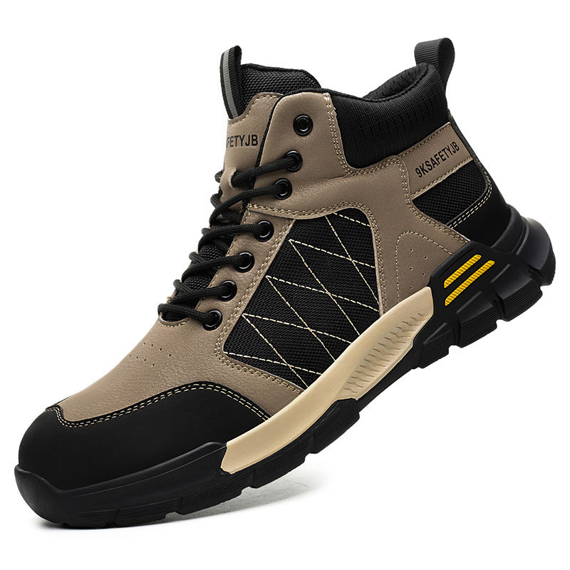 Super Lightweight Breathable Armor Microfiber Leather Hard Safety Shoes for  Men and Women Summer Steel Toe Work for Engineers