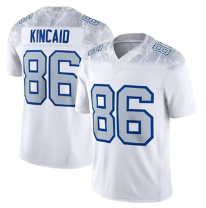 Jersey Sepak Bola Amerika Jahitan 2025 New Rivalries 17 Josh Allen 73 Dion Dawkins 0 Keon Coleman 4 Cook 86 Dalton Kincaid - Product Image 5