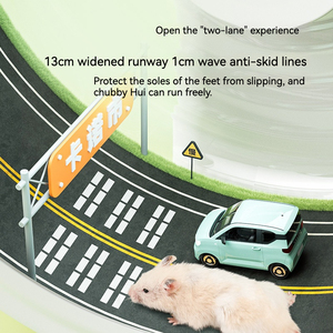 Newest Hot Selling Environmentally Friendly Acrylic Silent Hamster Running <b>Wheel</b> - Product Image 4