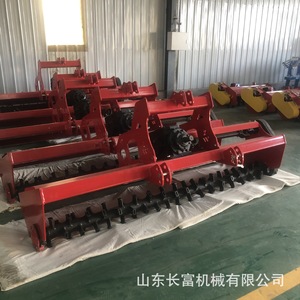 Farm <b>Cultivator</b> Rotary Tiller 2.2M Red Gearbox High Productivity Tractor Attached - Product Image 5