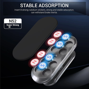 Support de téléphone de voiture de tableau de bord réglable à rotation de 360 degrés - Product Image 3