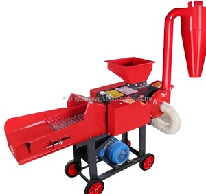 Broyeur Électrique de Paille et d'Herbe pour Alimentation Animale avec Moteur, Machine à Décortiquer le Maïs pour Ensileuse et Fourrage Agricole - Product Image 6