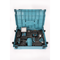 Kit combiné d'outils électriques sans fil robustes avec batterie au lithium longue durée pour les travaux de construction et les tâches de réparation quotidiennes